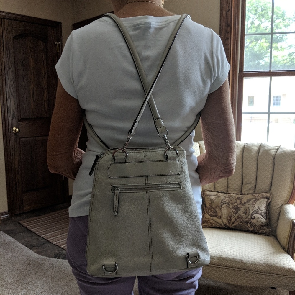 Clark's leather purse/back pack